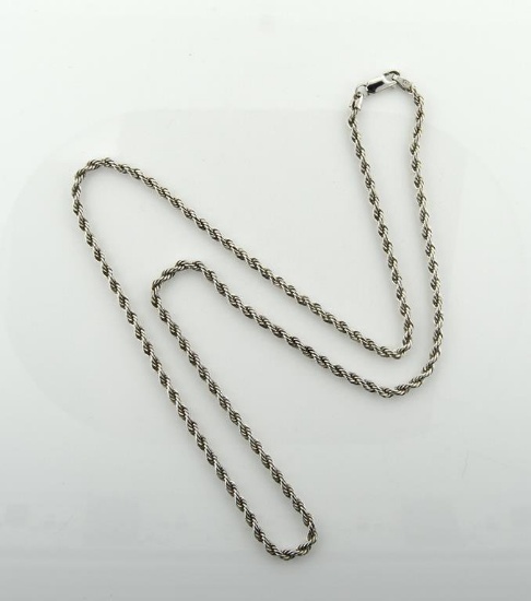 Sterling Silver 24 Inch Necklace