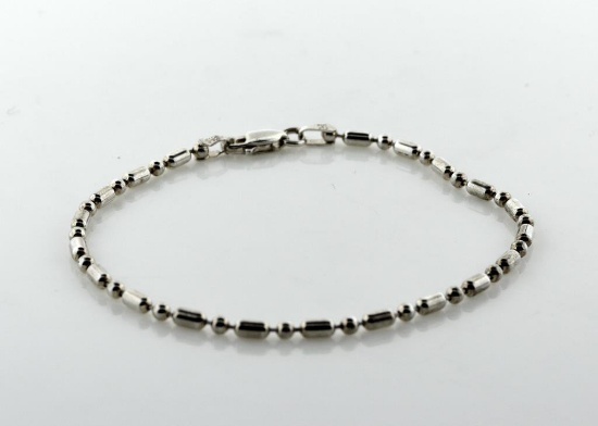 Ladies Sterling Silver 7.25 Inch Bracelet