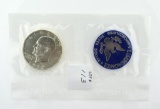 1972-S US Eisenhower Uncirculated Silver Dollar