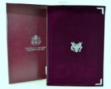 1988-S US Mint Prestige Proof Set, Six Proof Coins Including One Silver Dollar