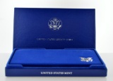 1986-S US Liberty Coins Proof Set: Proof Silver Dollar & Proof Half Dollar
