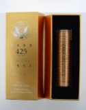 Ballistic Roll of Fifty 2008 US Andrew Jackson Dollars, Uncirculated