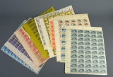 Lot of US 3 Cent – 4 Cent Postage Stamp Sheets