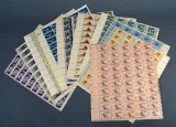 Lot of US 4 Cent Postage Stamp Sheets