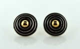 Sterling Silver ¾ Inch Earrings