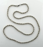 Sterling Silver 24 Inch Necklace