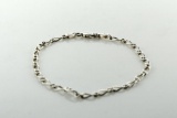 Ladies Sterling Silver 7 Inch Bracelet