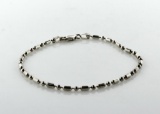 Ladies Sterling Silver 7.25 Inch Bracelet