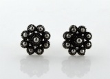 Sterling Silver ½ Inch Earrings