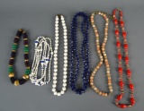 Lot of Plastic Bead Necklaces