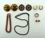 Lot of Copper / Copper-Tone Jewelry