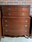 Vintage Mahogany Chest on Chest 2 Over 3, Lots 9-11 Match