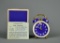 Vintage Sheffield Small Mechanical Alarm Clock, Mint in Box