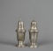 Pair of Antique Gorham Solid Sterling Silver Salt & Pepper Shakers, 71 g
