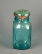 Vintage Bicentennial Blue Ball Canning Jar