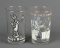 Lot of Two Vintage Collectible Bugs Bunny & Archies Jelly Glasses