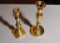 Lot of Two Baldwin Brass Candle Holders