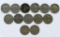 Lot of 13 Buffalo Nickels, Condition As Shown