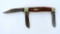 Vintage Case XX Three Blade Pocket Knife, 4 Inches L