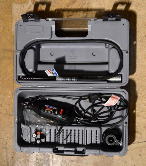 Dremel Multi Pro Variable Speed Tool w/ Case, Flexible Shaft Some Attachments, Model 225 T2