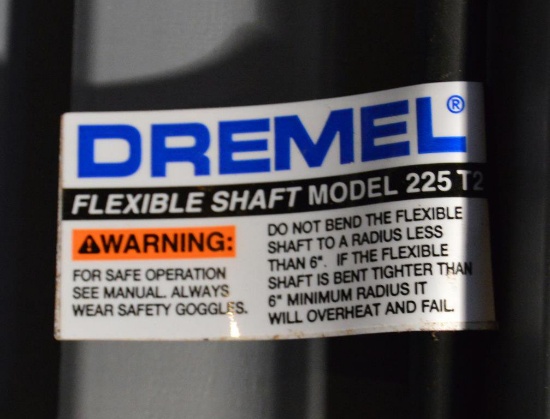 Dremel Multi Pro Variable Speed Tool w/ Case, Flexible Shaft Some  Attachments, Model 225 T2 | Art, Antiques & Collectibles | Online Auctions  | Proxibid