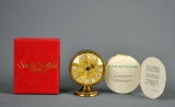 Vintage Swiza Sheffield Small Mechanical Alarm Clock, Mint in Box