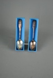 Pair of South Carolina Bicentennial Silver Plate Collector's Spoons