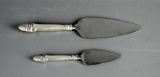 Pair of Gorham “Sovereign” Sterling Silver Servers, Pie & Cheese