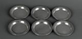 Set of 6 Westmorland Sterling Silver Butter Pats or Salt Dishes, 56 g