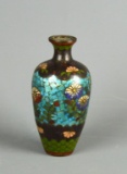 Vintage Chinese Cloisonne 5 Inch Vase