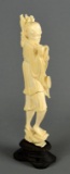 Natural Substance Chinese Peasant Figurine
