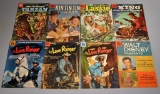 Lot of 8 Dell Comics Late 1950s