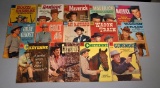 Lot of 14 Dell Comics Westerns Late 1950s