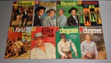 Lot of 8 Dell Comics Westerns 1960