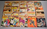 Lot of 25 Comics-Front Pages Torn