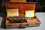 Vintage Conn Brass Saxophone w/ Case