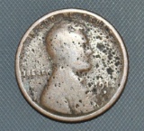 US 1912-S Wheat Penny, Condition As Shown