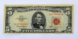 Series 1963 US Note Five Dollars, Condition As Shown