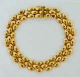14K Yellow Gold Bracelet, 8 Inches L