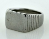 Stainless Steel Ring, Size 7.5