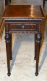 Antique Early 20th Century Walnut Nightstand, Lots 36-40 Match