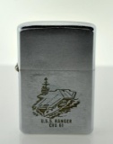 Vintage Collectible Zippo Lighter USS Ranger CVA61