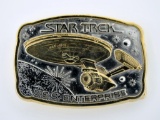 Collectible Star Trek USS Enterprise Belt Buckle, 3 x 2 inches