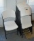 Set of 8 Contemporary Lifetime Folding Chairs