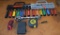 Lot of Misc Tools. SAE & Metric Driver Sets, Multi Wrench, Allen Wrench Set, Measuring Tape, Knife