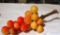 Vintage Grape Bunch Carved From Alabaster