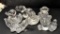 Set of Six Goebel Glass Animal Collectibles