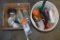 Lot of Misc Utility & Tool Items As Shown, 3/8 Inch Drill