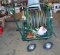 Green Hand Hose Cart with Garden Hose