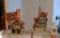 Lot of 2 David Winter Cottages; Thameside Cottage and Tomfool's Cottage